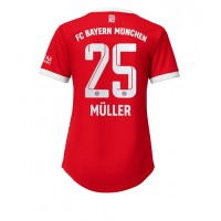 Bayern Munich Thomas Muller #25 Hjemmebanetrøje Dame 2022-23 Kortærmet